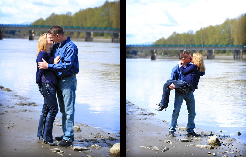 nicole and bob engagement in fort langley
