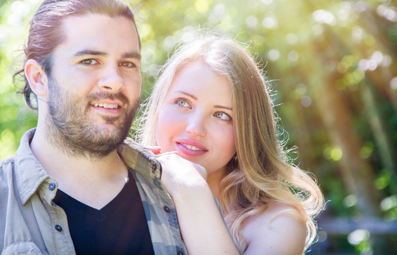 stacey and matt engagement in campbell valley park